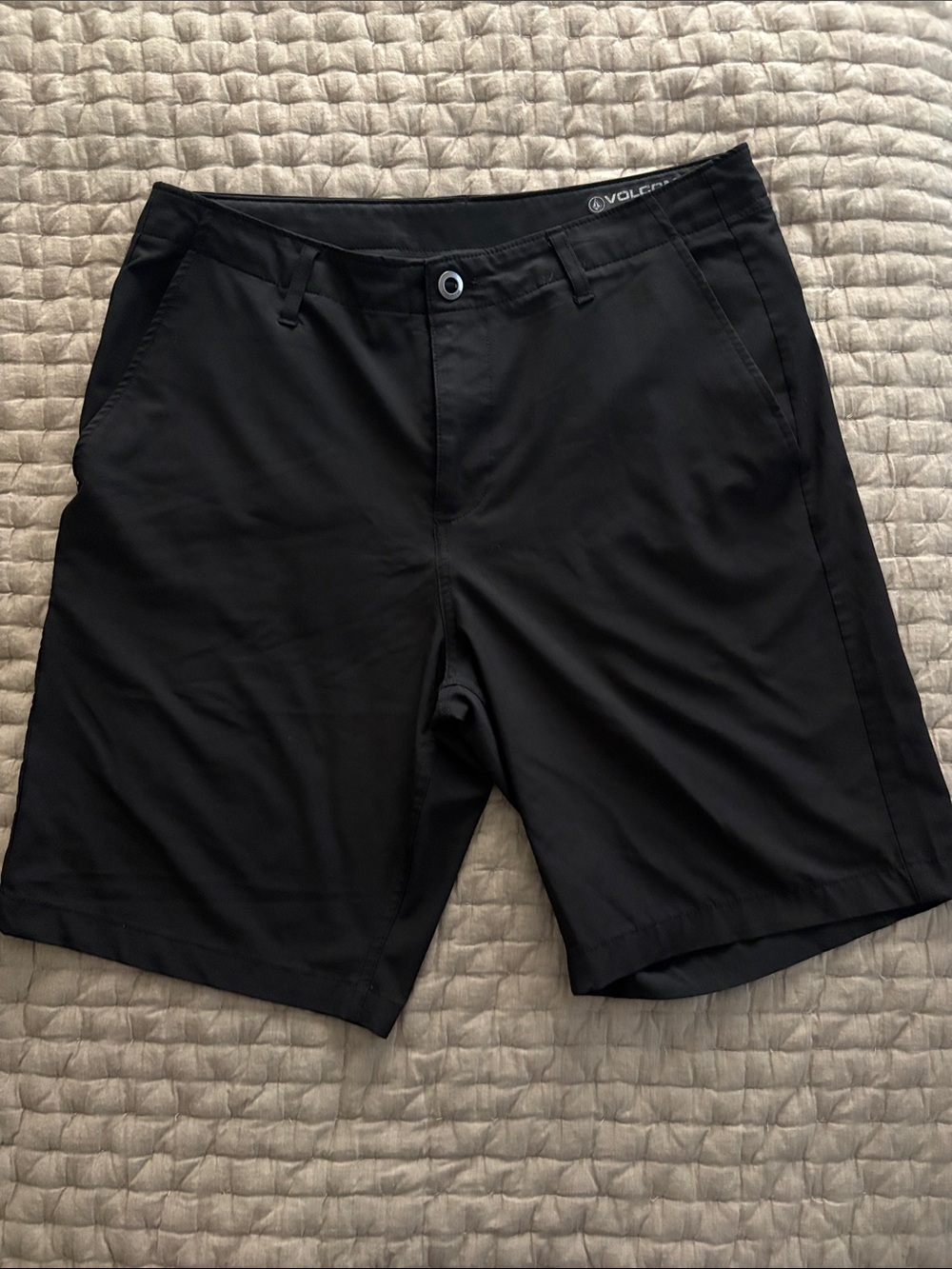 Volcom Men's Black Hybrid Stretch Shorts